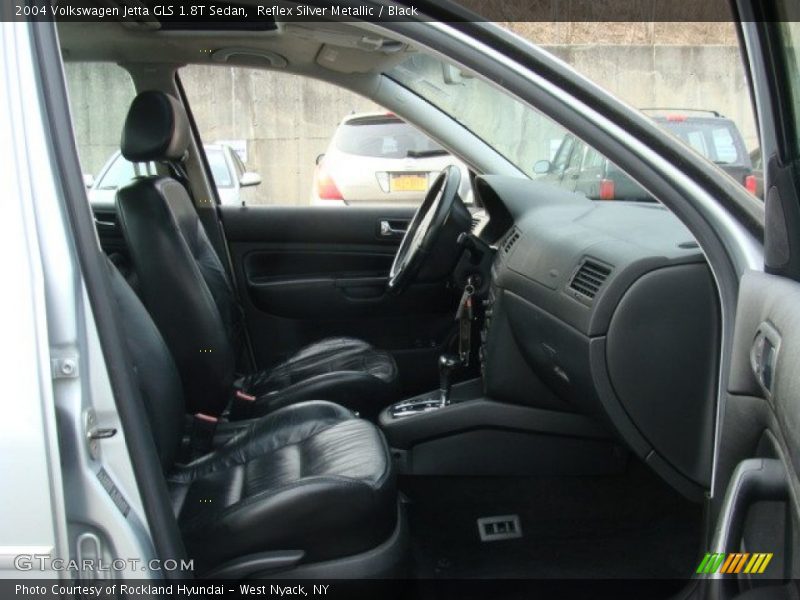Reflex Silver Metallic / Black 2004 Volkswagen Jetta GLS 1.8T Sedan