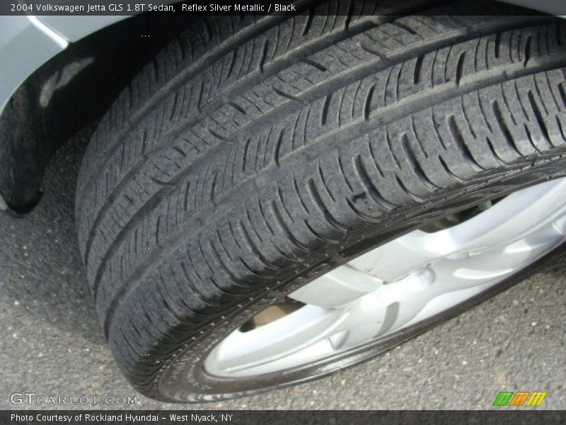 Reflex Silver Metallic / Black 2004 Volkswagen Jetta GLS 1.8T Sedan