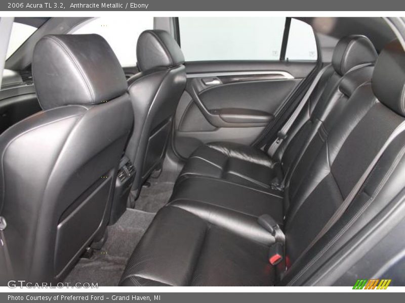 Anthracite Metallic / Ebony 2006 Acura TL 3.2