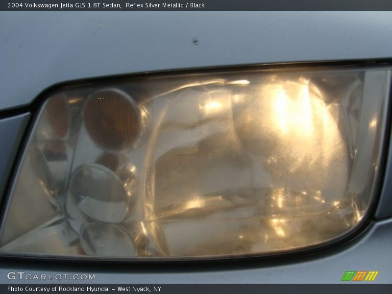 Reflex Silver Metallic / Black 2004 Volkswagen Jetta GLS 1.8T Sedan