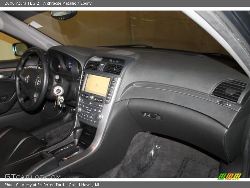 Anthracite Metallic / Ebony 2006 Acura TL 3.2
