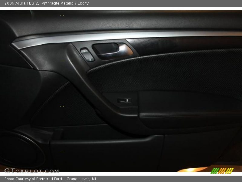 Anthracite Metallic / Ebony 2006 Acura TL 3.2