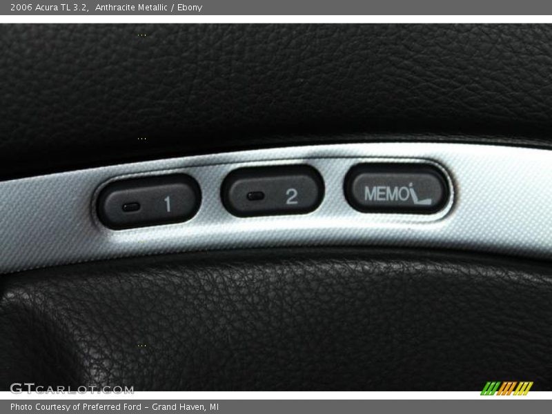 Anthracite Metallic / Ebony 2006 Acura TL 3.2
