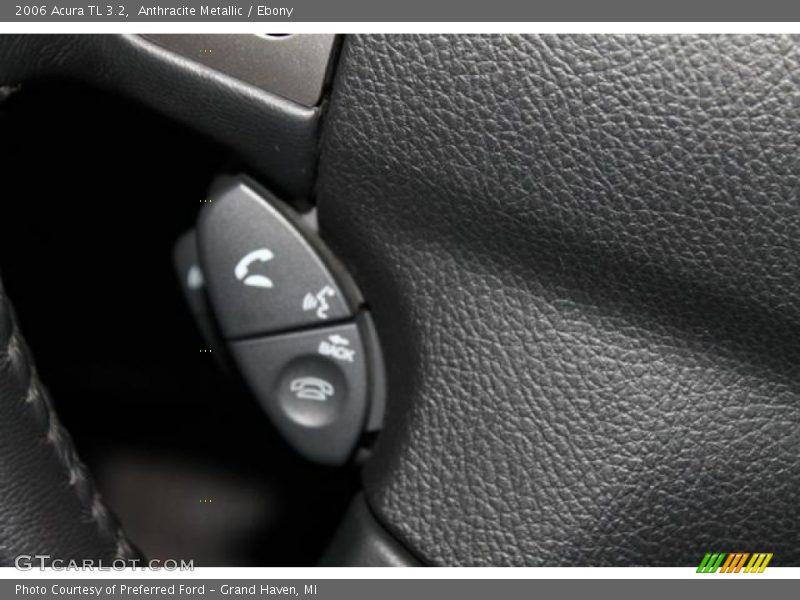 Anthracite Metallic / Ebony 2006 Acura TL 3.2