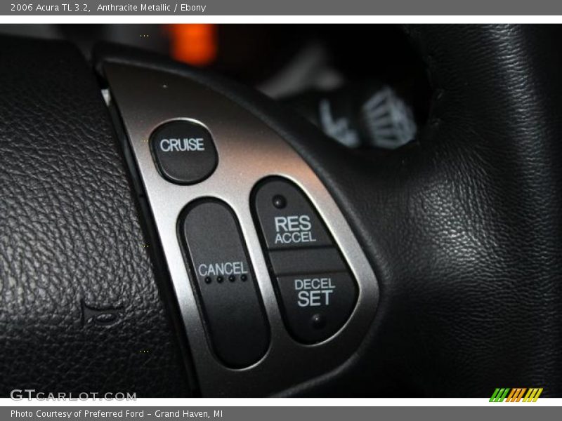 Anthracite Metallic / Ebony 2006 Acura TL 3.2