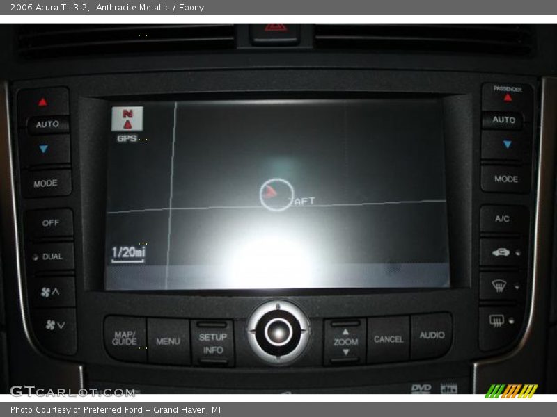 Anthracite Metallic / Ebony 2006 Acura TL 3.2