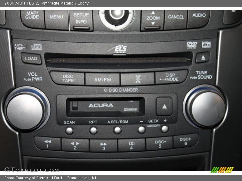 Anthracite Metallic / Ebony 2006 Acura TL 3.2