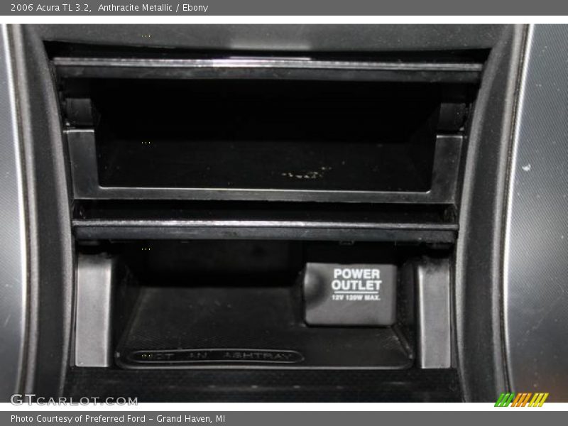 Anthracite Metallic / Ebony 2006 Acura TL 3.2