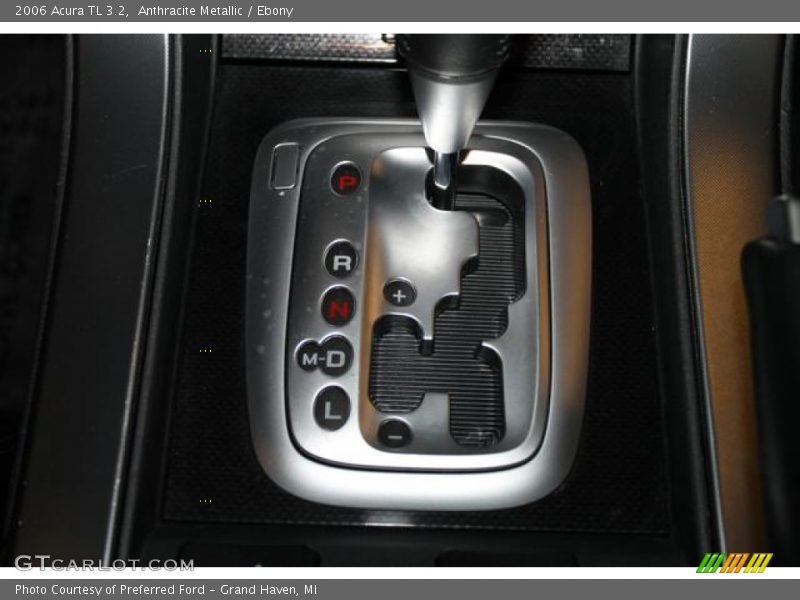 Anthracite Metallic / Ebony 2006 Acura TL 3.2