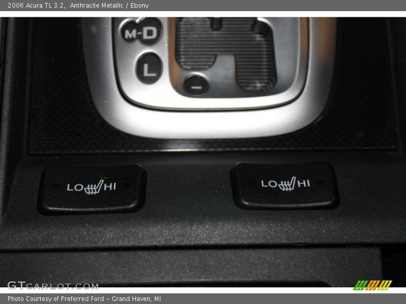 Anthracite Metallic / Ebony 2006 Acura TL 3.2