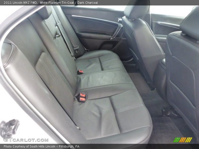 White Platinum Tri-Coat / Dark Charcoal 2011 Lincoln MKZ FWD