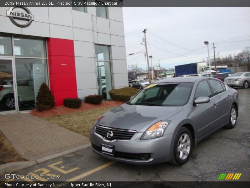 Precision Gray Metallic / Charcoal 2009 Nissan Altima 2.5 SL