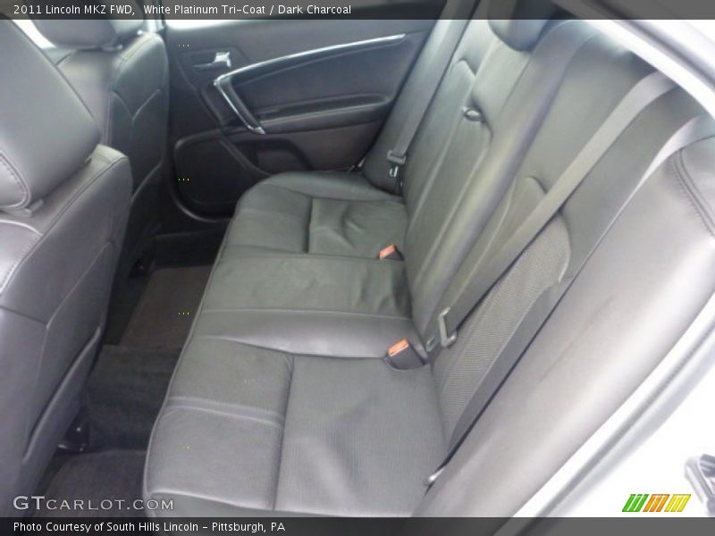 White Platinum Tri-Coat / Dark Charcoal 2011 Lincoln MKZ FWD
