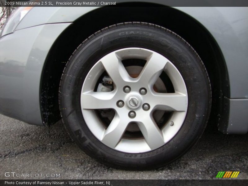 Precision Gray Metallic / Charcoal 2009 Nissan Altima 2.5 SL