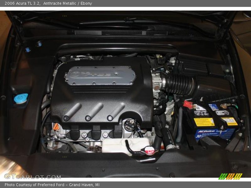 Anthracite Metallic / Ebony 2006 Acura TL 3.2