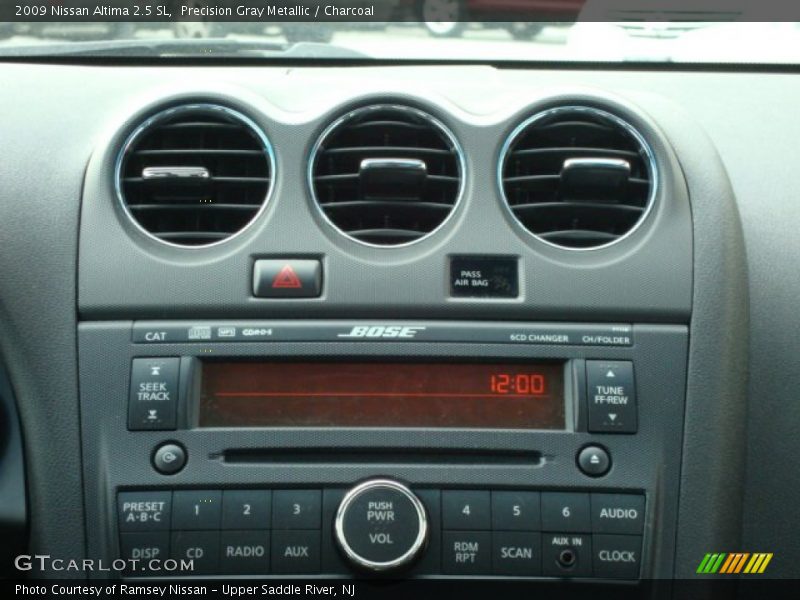Precision Gray Metallic / Charcoal 2009 Nissan Altima 2.5 SL
