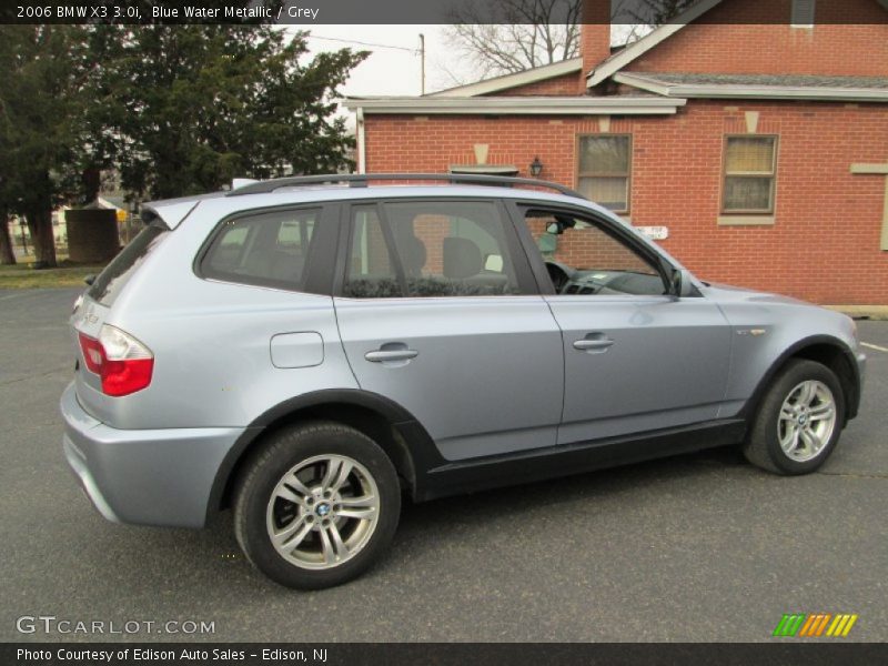 Blue Water Metallic / Grey 2006 BMW X3 3.0i