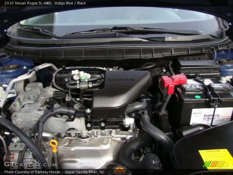 Indigo Blue / Black 2010 Nissan Rogue SL AWD