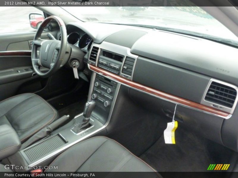 Ingot Silver Metallic / Dark Charcoal 2012 Lincoln MKZ AWD