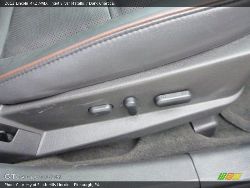 Ingot Silver Metallic / Dark Charcoal 2012 Lincoln MKZ AWD