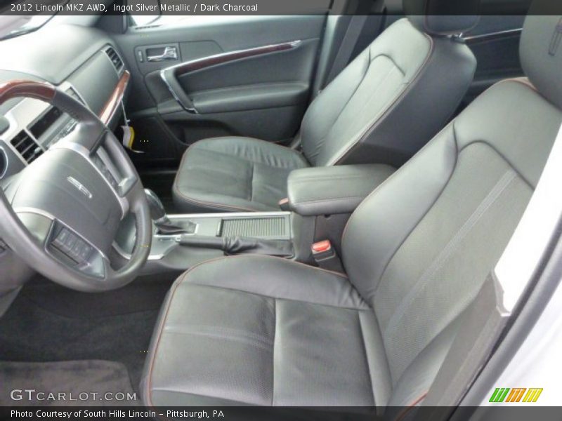Front Seat of 2012 MKZ AWD