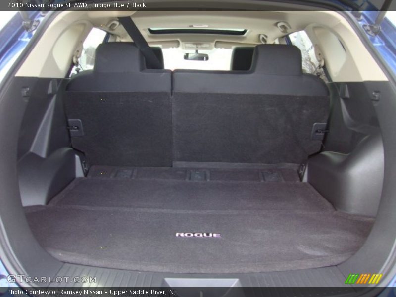 Indigo Blue / Black 2010 Nissan Rogue SL AWD