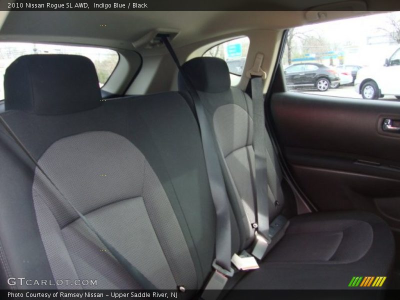 Indigo Blue / Black 2010 Nissan Rogue SL AWD