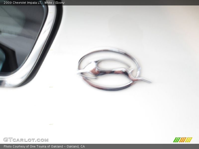 White / Ebony 2009 Chevrolet Impala LT