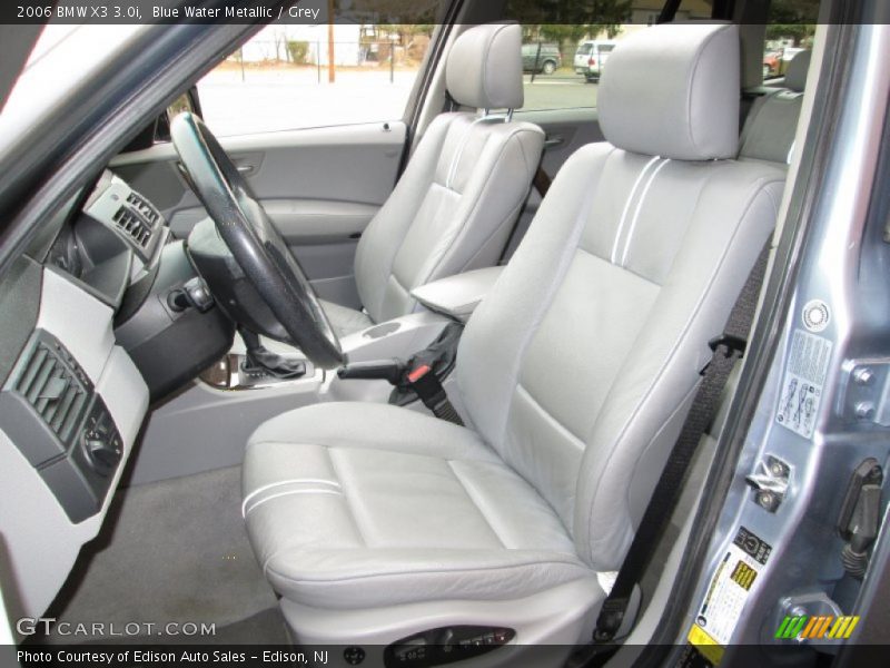Front Seat of 2006 X3 3.0i