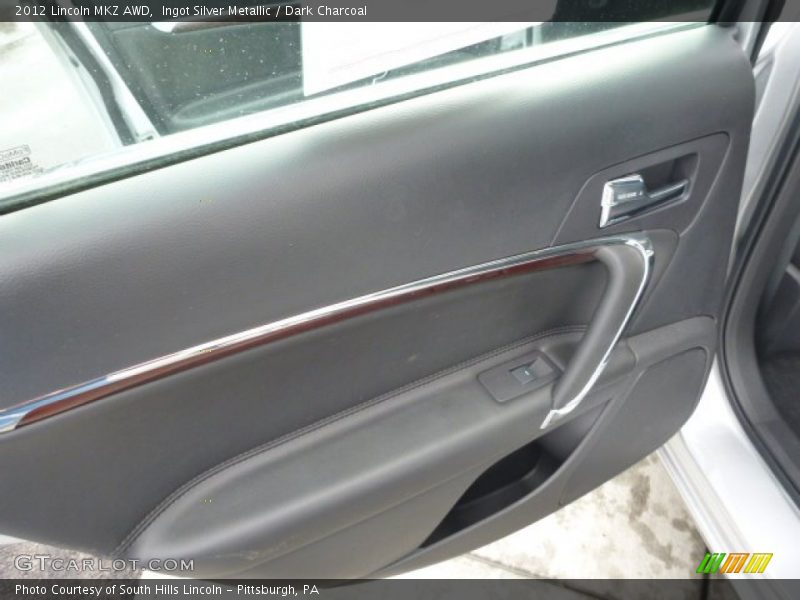Ingot Silver Metallic / Dark Charcoal 2012 Lincoln MKZ AWD