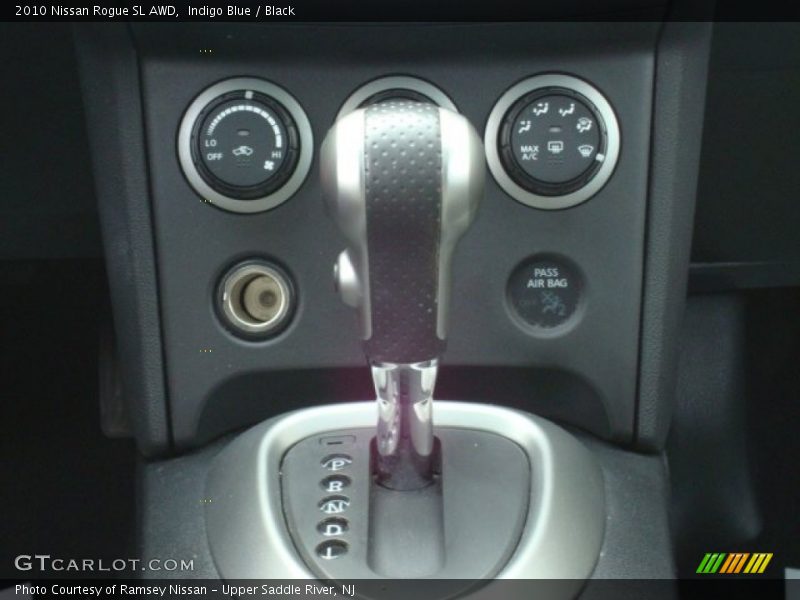 Indigo Blue / Black 2010 Nissan Rogue SL AWD