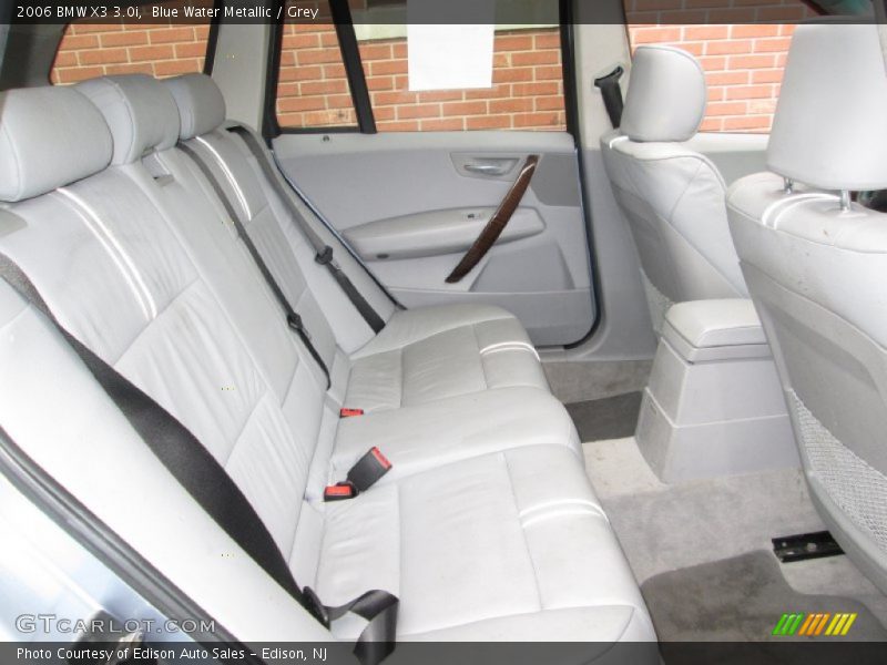 Rear Seat of 2006 X3 3.0i