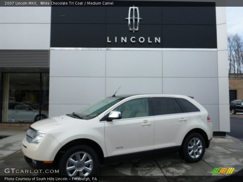 White Chocolate Tri Coat / Medium Camel 2007 Lincoln MKX