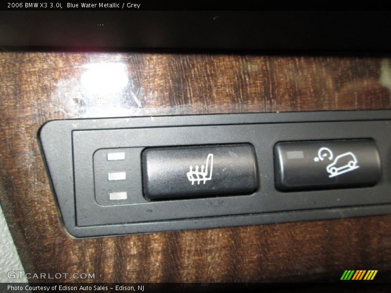 Blue Water Metallic / Grey 2006 BMW X3 3.0i