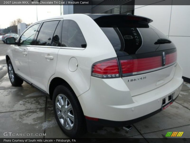 White Chocolate Tri Coat / Medium Camel 2007 Lincoln MKX