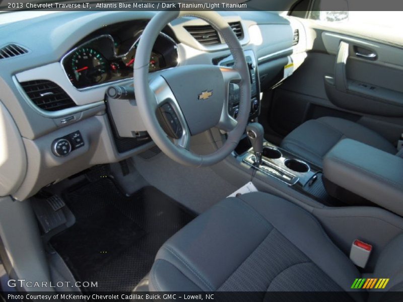 Dark Titanium/Light Titanium Interior - 2013 Traverse LT 