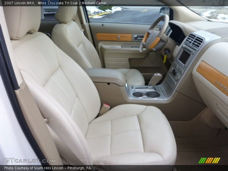 White Chocolate Tri Coat / Medium Camel 2007 Lincoln MKX