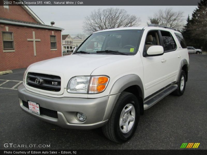 Natural White / Oak 2002 Toyota Sequoia SR5 4WD