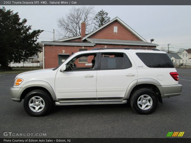 Natural White / Oak 2002 Toyota Sequoia SR5 4WD