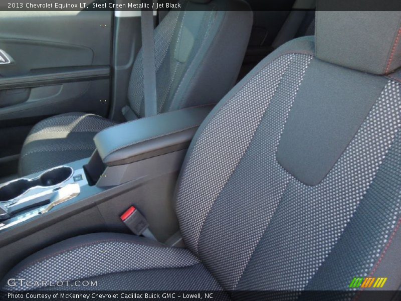 Steel Green Metallic / Jet Black 2013 Chevrolet Equinox LT