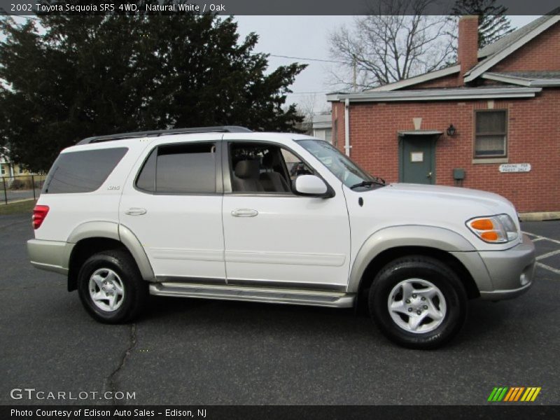 Natural White / Oak 2002 Toyota Sequoia SR5 4WD
