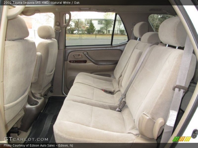 Rear Seat of 2002 Sequoia SR5 4WD