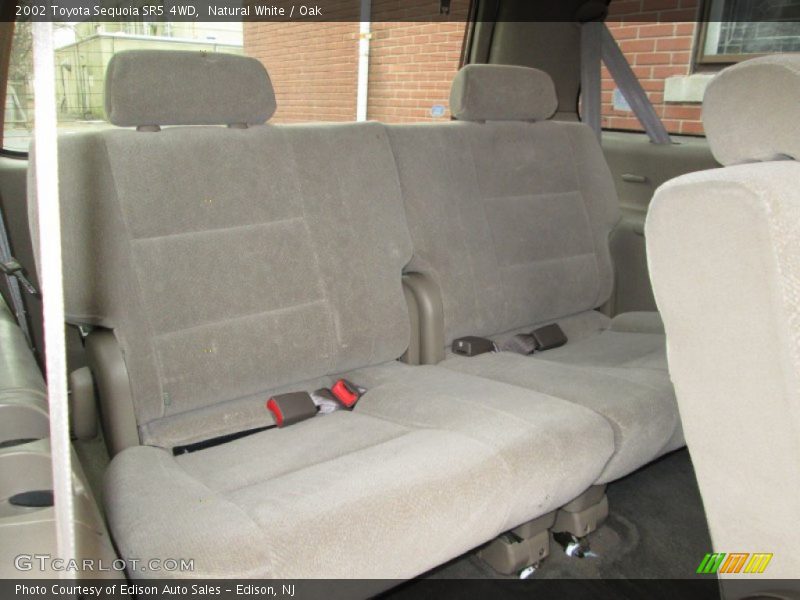 Rear Seat of 2002 Sequoia SR5 4WD