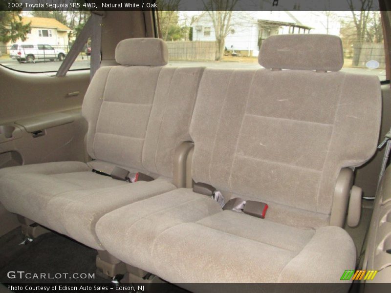 Rear Seat of 2002 Sequoia SR5 4WD