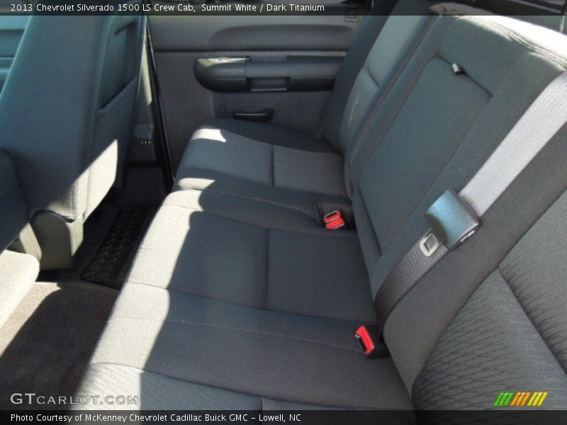 Summit White / Dark Titanium 2013 Chevrolet Silverado 1500 LS Crew Cab