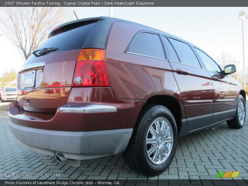 Cognac Crystal Pearl / Dark Khaki/Light Graystone 2007 Chrysler Pacifica Touring