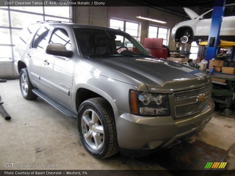 Graystone Metallic / Ebony 2007 Chevrolet Tahoe LT 4x4