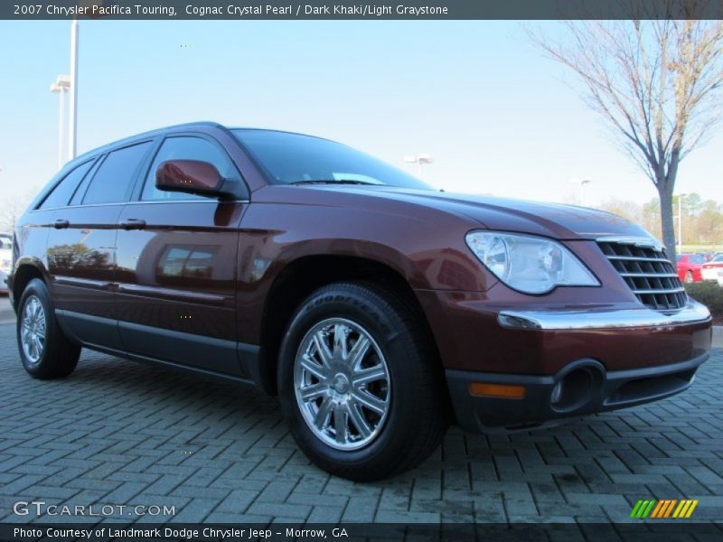 Cognac Crystal Pearl / Dark Khaki/Light Graystone 2007 Chrysler Pacifica Touring