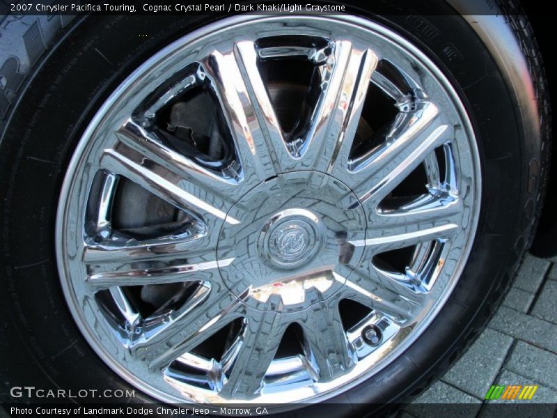 Cognac Crystal Pearl / Dark Khaki/Light Graystone 2007 Chrysler Pacifica Touring