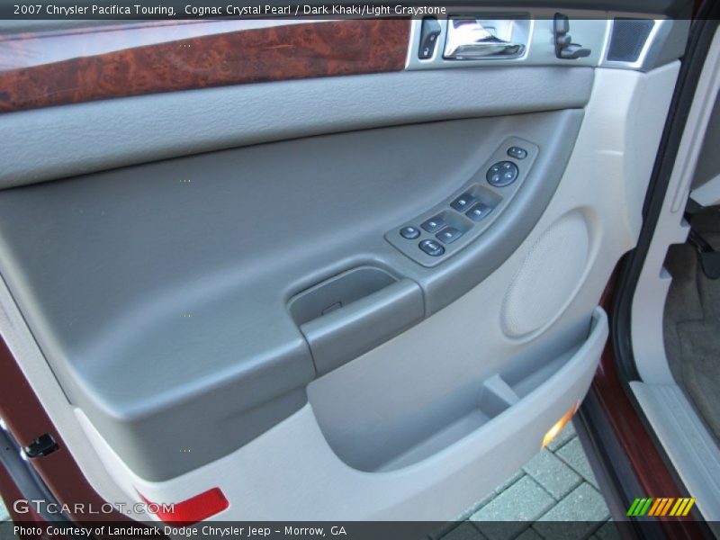 Cognac Crystal Pearl / Dark Khaki/Light Graystone 2007 Chrysler Pacifica Touring